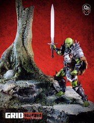 1:12 2-Handed Sword w/sheath Weapon For Mythic legions Marvel Legends Gi Joe GA9