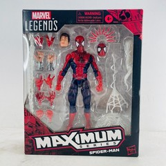 Marvel Legends Spider-Man Maximum Series w/Spider Web 5.5″ Action Figure Toy