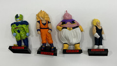 1996 Bandai Dragon Ball Z Secret Saiyan Warriors – Set of 4 Goku Vegeta Majin