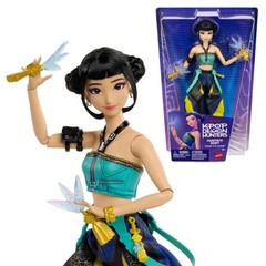 ​Mattel Kpop Demon Hunters HUNTR/X Zoey Fashion Doll Spirit Blades Accessory New