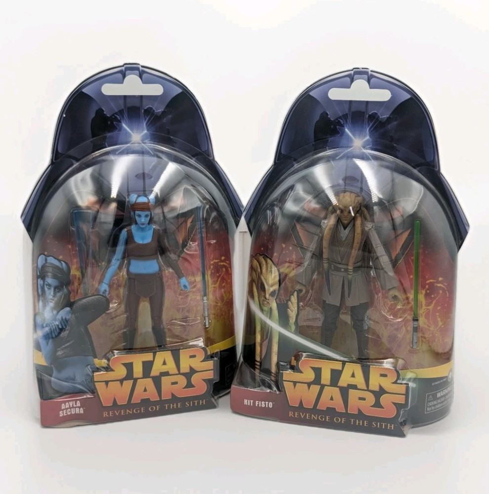 Star Wars Black Series Aayla Secura & Kit Fisto ROTS 20th Anniversary Bundle