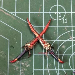 1/12 Painted Sung Jin Woo Weapon Accessories For 6″ Action Figure ( No Figure)