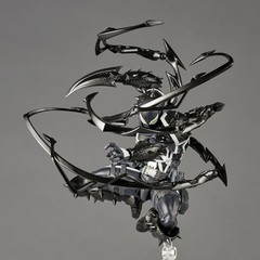 Kaiyodo Agent Venom Revoltech Amazing Yamaguchi Action Figure H:6.7 inches New