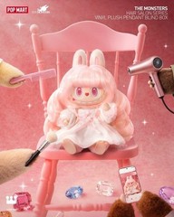 Pop Mart Labubu The Monsters Hair Salon Series Vinyl Plush Pendant Us Seller