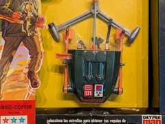 Vintage Geyper Man Italian “Gi Joe” Action Man Accessory Turbo Copter Ref. 7300