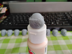 3d printed Conquest NONE painted Neutral/Angry Mcfarlane Head (Read Description)