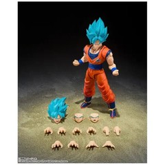 S.H.Figuarts Super Saiyan God Super Saiyan Son Goku ( Blue Power ) Japan New