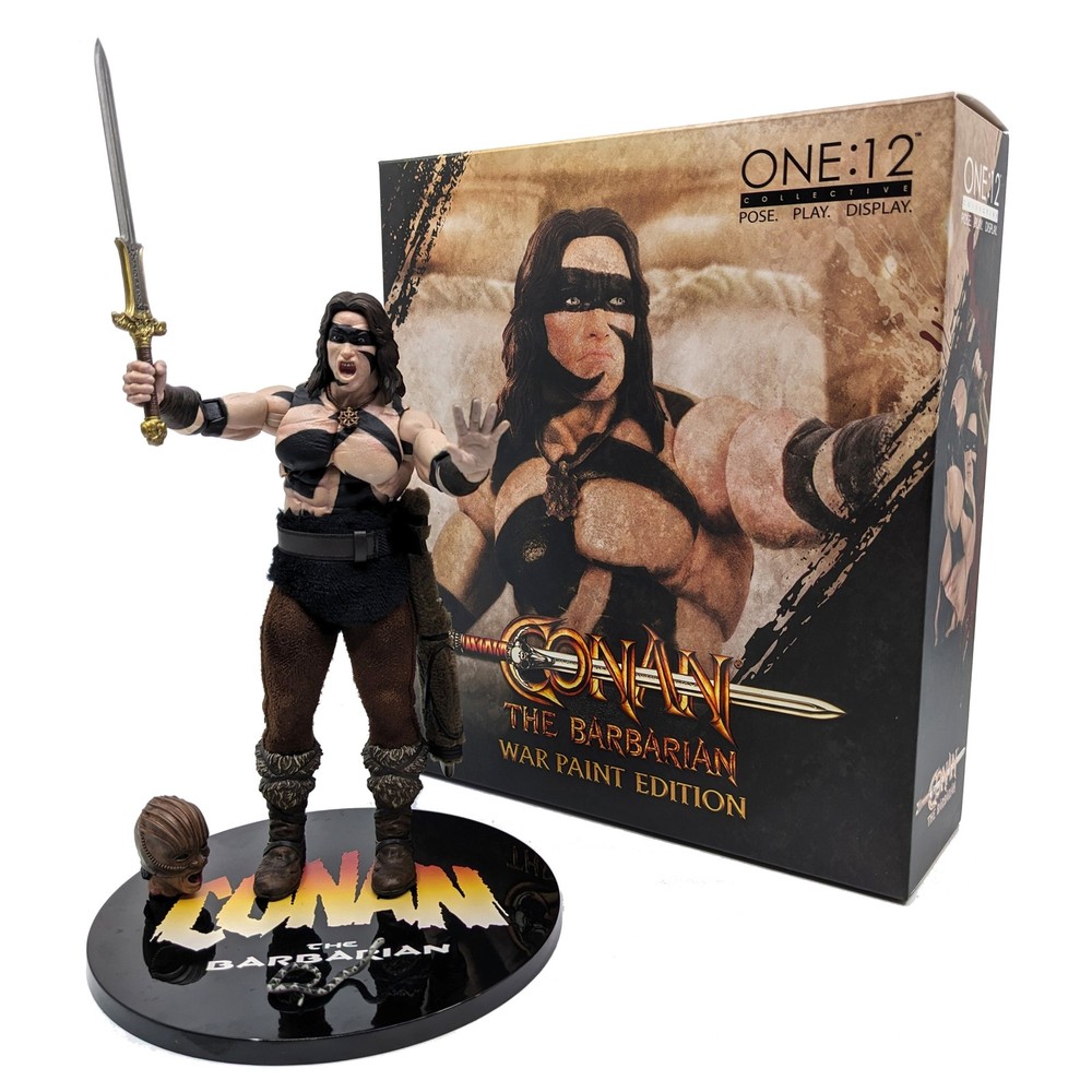 MezcoToyz One:12 Collective Conan the Barbarian 1982 War Paint Edition In Stock!