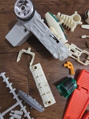 Vintage 1970’s Mego Micronauts & miscellaneous parts lot