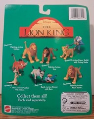 Vintage 1994 Mattel Disney’s The Lion King Comic Action Pumbaa with Timon (NIP)