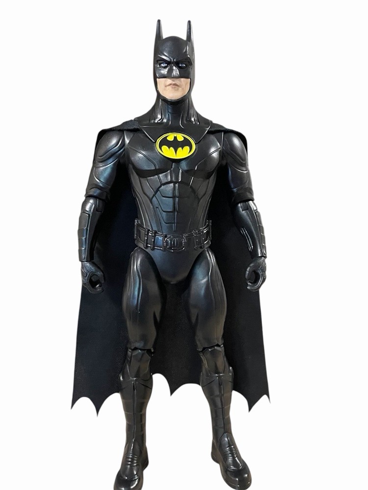 Flash Movie 12in Batman figure. Custom painted face.