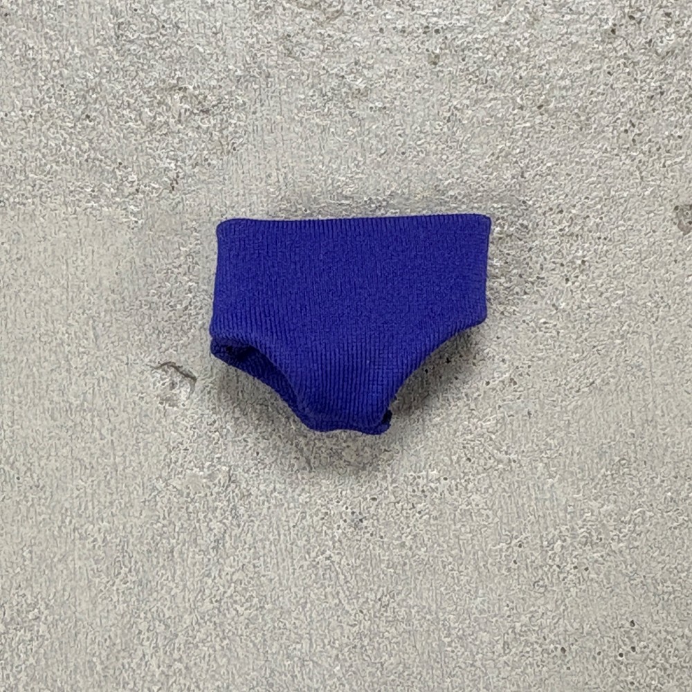 PB-UW-NAV: 1/12 scale Fabric Navy Blue trunks for 6″ action figure (No figure)