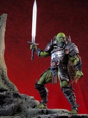 1:12 2-Handed Sword w/sheath Weapon For Mythic legions Marvel Legends Gi Joe GA9