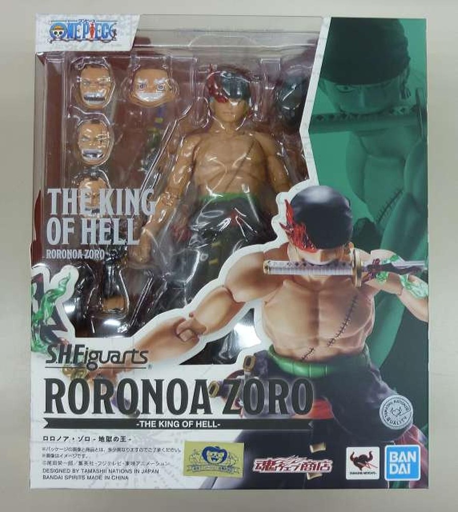 In-Stock Bandai S.H.Figuarts Roronoa Zoro -THE KING OF HELL- (One Piece)