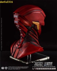 Justice League The Flash Helmet Cosplay Mask Wearable 1/1 Life Size Prop Party