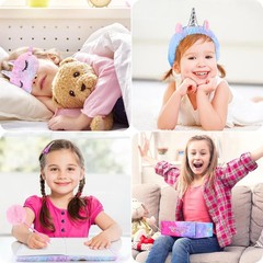 Unicorns Gifts for Girls 4 5 6 7 8 9 10+ Years Old with Handbag