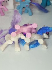 Lot Of 17 My Little Pony, Random Years, Random Figures (Used)
