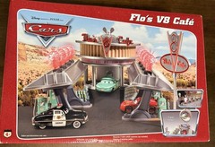 Flo’s V8 Cafe Play Set Original Desert 2006 Disney Pixar Cars 1st Edition.