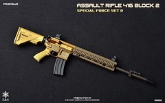 1/6 Scale Modern Era ASSAULT RIFLE 415 BLOCK 2 Weapons Set – NIB Easy and Simple
