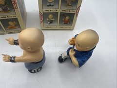 Vintage Chinese Kung Fu Martial Arts Fight Pose Figure LOT 2