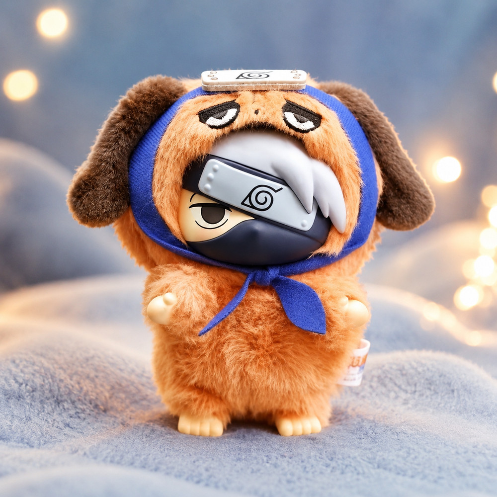 Naruto Beast Party Series Plush Confirmed Blind Box Figure Gift kakashi
