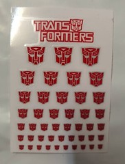 Transformer Stickers for Autobot and Decepticon