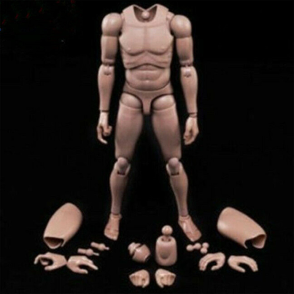 1/6 Standard Shoulder Male Body MX02-A Suntan Skin Strong Muscle Action Figure