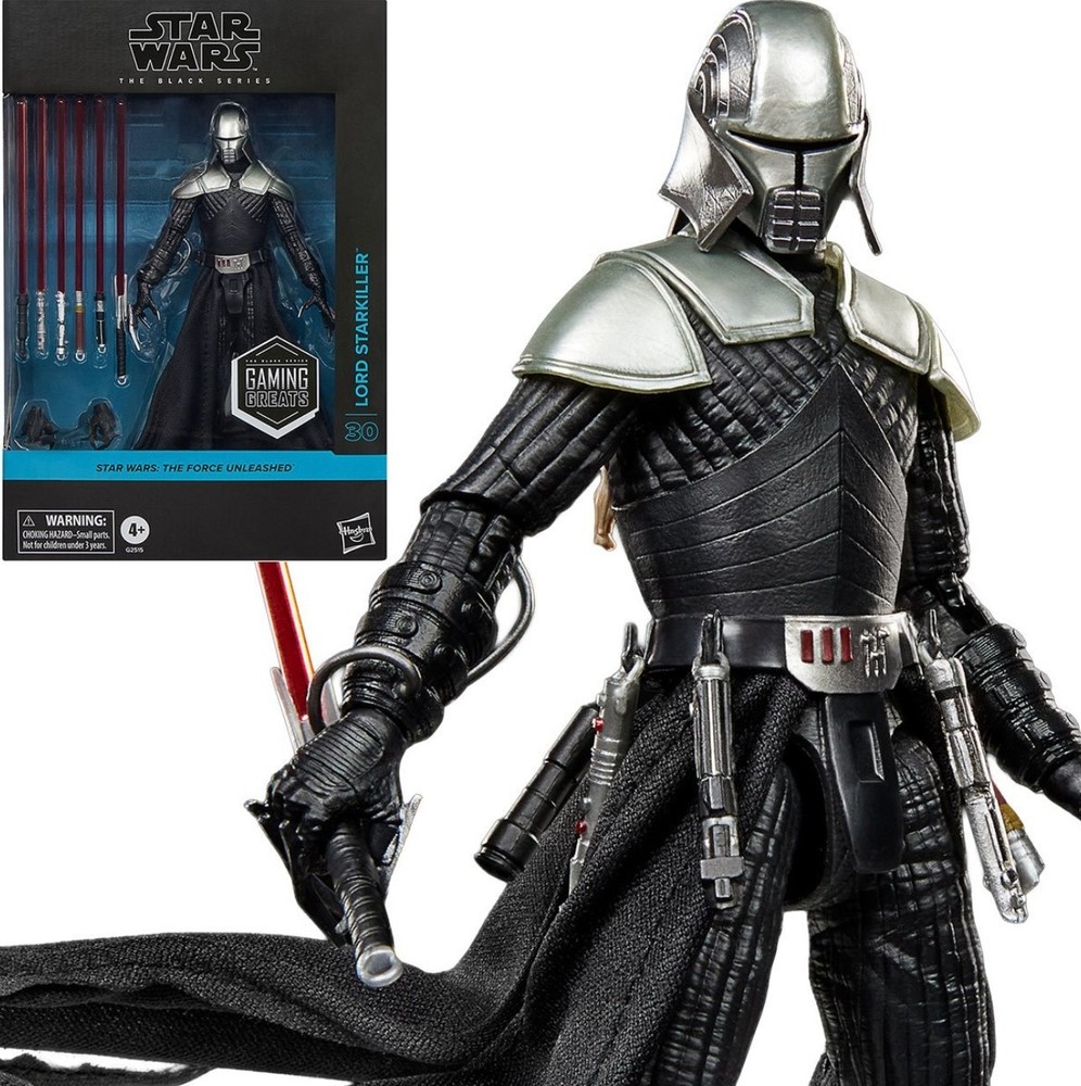 Star Wars The Black Series Gaming Greats Lord Starkiller Deluxe 6-Inch Figure