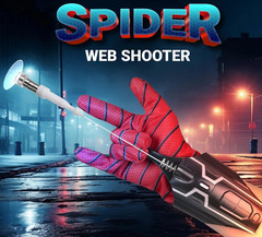 Spider Man Launcher Glove Cosplay Spider String Web Shooter Toys For Children US