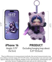 Pop Mart SKULLPANDA × My Little Pony Series Pendant Figure Confirmed Plush Doll
