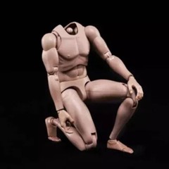 1/6 Male Action Figure Body Flexible MX02-A PVC 12” High Quality Soldier Model
