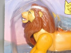 Mattel Fighting Action Mufasa Lion King Action Figure Disney
