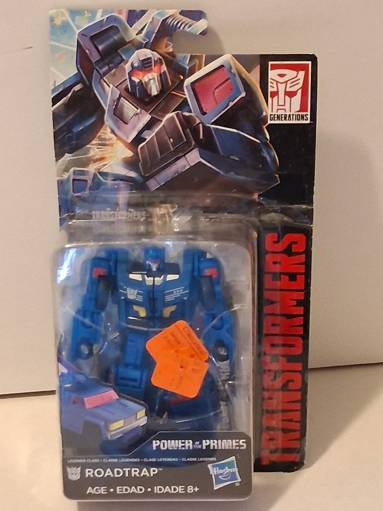 Transfomers POTP ROADTRAP MOSC ALCEMIST CARD Creased Backer SEE DESCRIPTION