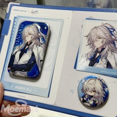 miHoYo Honkai: Star Rail ChaPanda Jing Yuan Yao Guang Acrylic Stand Badge Ticket
