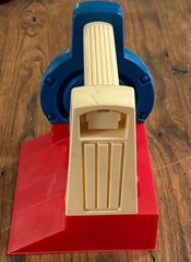 1980 Ideal Evil Knievel Team America Red White Blue Energizer Launcher Working