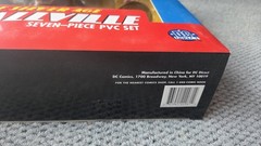 The Silver Age Smallville 7 Piece Pvc Set Dc Direct MINT