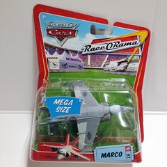 NEW Disney Pixar Cars Race O Rama Marco #2 F/AV-18E Jet Mega Size Plane 1:55