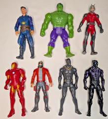 Marvel Comics AVENGERS 6″ Basic Figures Dr Strange Ant-Man Panther Iron Man