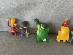 58x Simpsons Figures Set Bundle Season 1 2 3 4 5 6 20 years Simpson RARE Tags