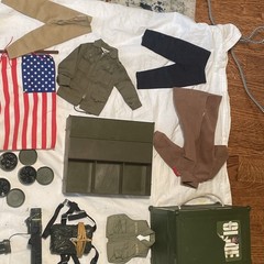 Vintage 1960s-1990s G.I. Joe Clothes & Accessories weapons shoes HUGE LOT