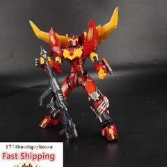 NEW AUTOBOT AT-01 Hot Rod Rodimus Repair Edition Transformation Alloy TOY USA 9″