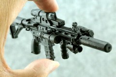 1:6 Scale Model Assembly Assault rifle Gun 4D HK416 Fit For 12″ US SELLER~