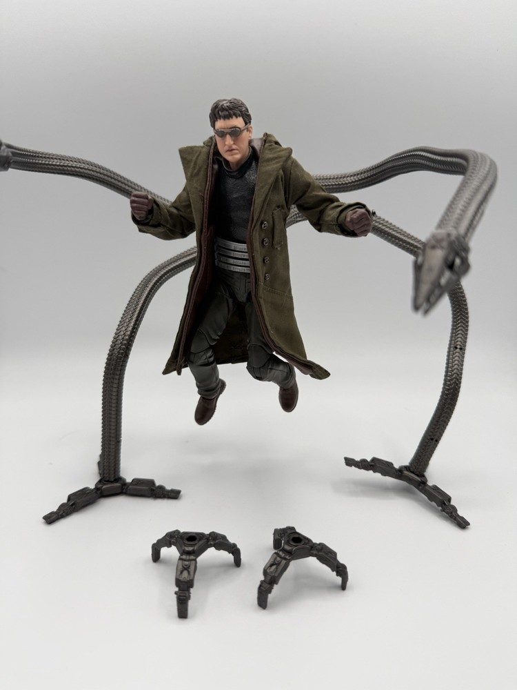 Marvel Legends Hasbro Spider Man No Way Home Doc Ock W/ Wired Soft Goods Coat
