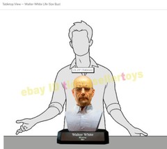 Supacraft Walter White Breaking Bad 1/1 LIFE SIZE Resin BUST Statue Collection