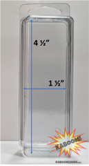 GI JOE loose action figure blister case protective clamshell display Small 3 3/4