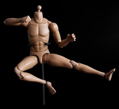 1/6th Standard Shoulder Male Body MX02-A Suntan Skin Strong Muscle Action Figure