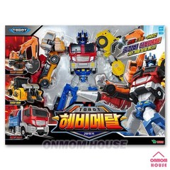 Tobot HEAVY METAL 3-in-1 Transforming Robot Figure heavy equipment Korean Toy