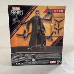 New Marvel Legends Series Doc Ock 6” Spider-Man 2 & No Way Home Deluxe In Hand