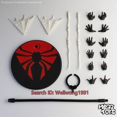 In Stock Mess Toys Superior Spiderman Octopus Action Figure Toy Free Shipping