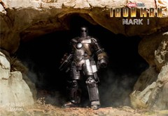 ZD TOYS IRON MAN Mark I MK1 Marvel Avengers 7″ Action Figure Toys Gifts
